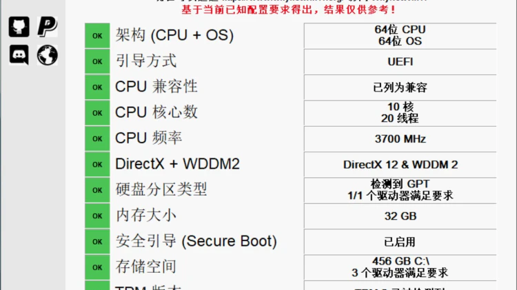 为什么无法安装Windows 11 ? WhyNotWin11 检测工具告诉你还缺什么-零度博客